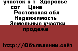 участок с/т “Здоровье“ 5 сот. › Цена ­ 110 000 - Ростовская обл. Недвижимость » Земельные участки продажа   